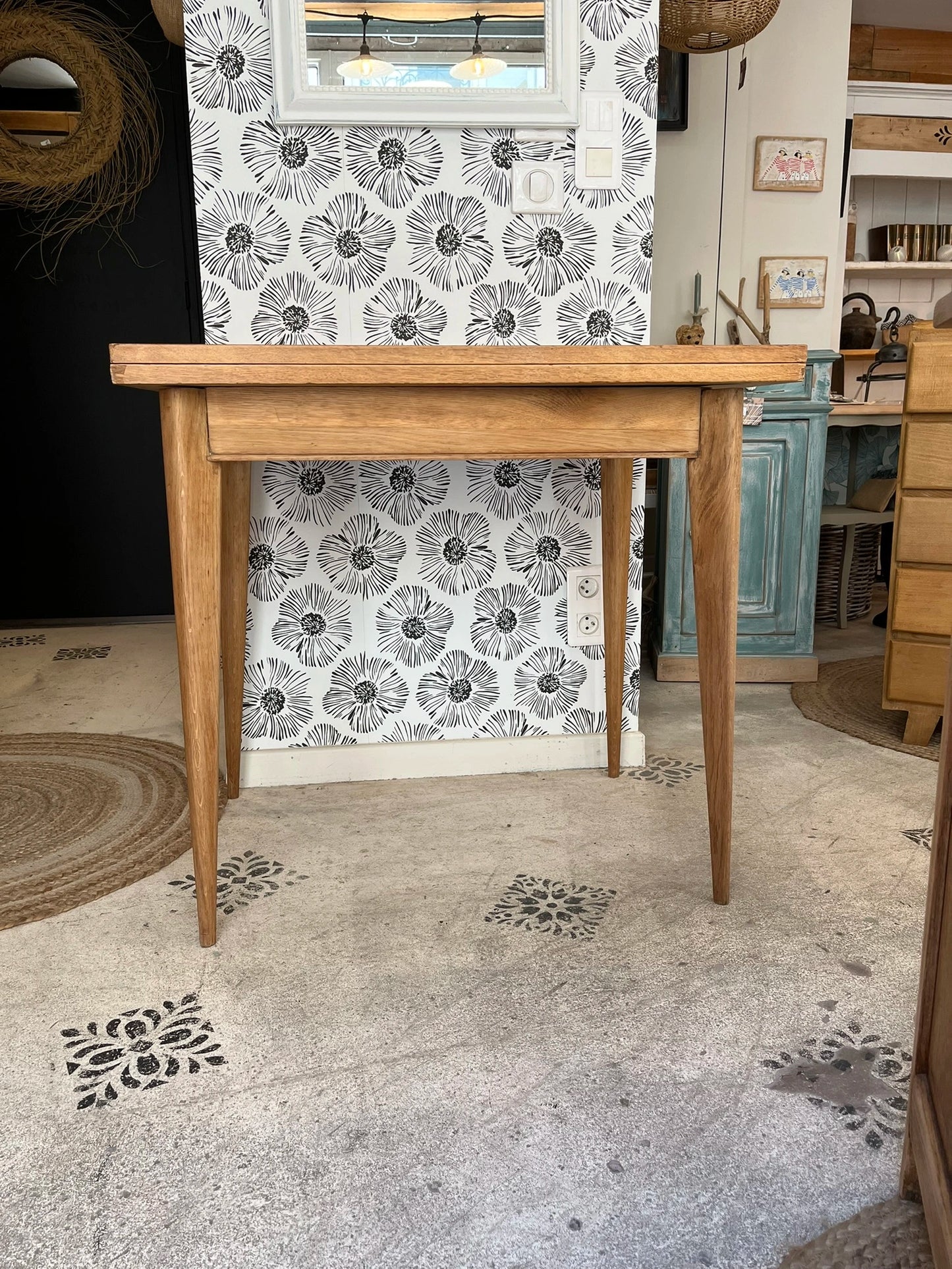 Table Garance bois années 50-70 style scandinave