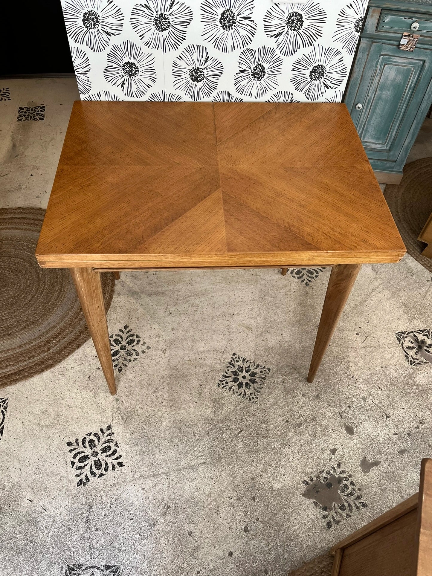 Table Garance bois années 50-70 style scandinave