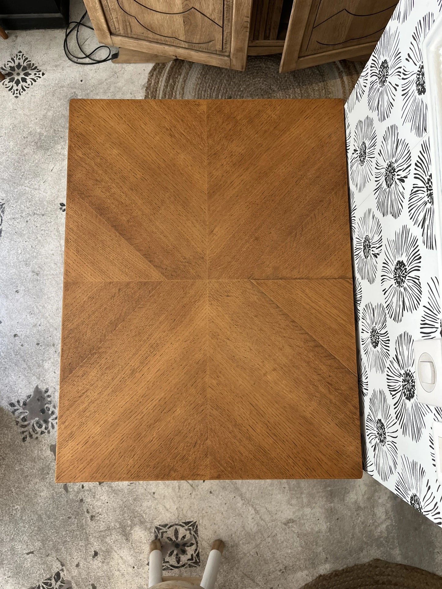 Table Garance bois années 50-70 style scandinave
