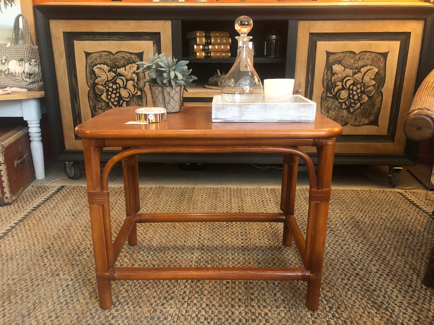 Table basse Theresa rotin