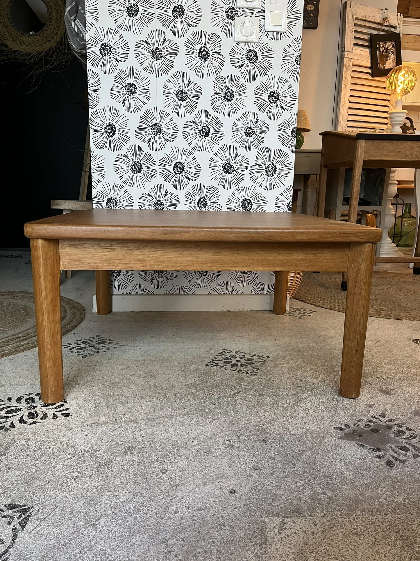 Table basse Freja bois designer made in Denmark by ABJ