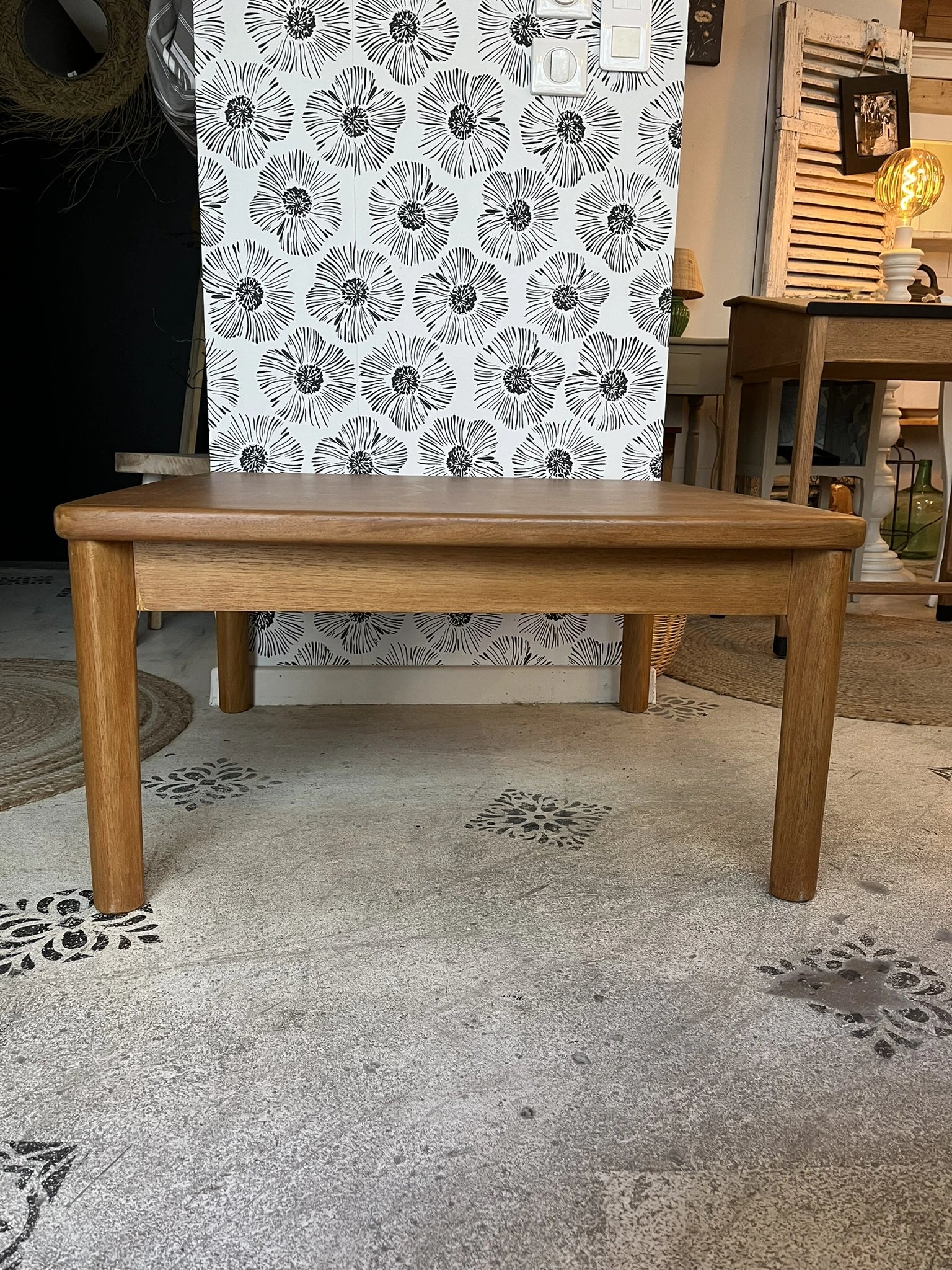 Table basse Freja bois designer made in Denmark by ABJ