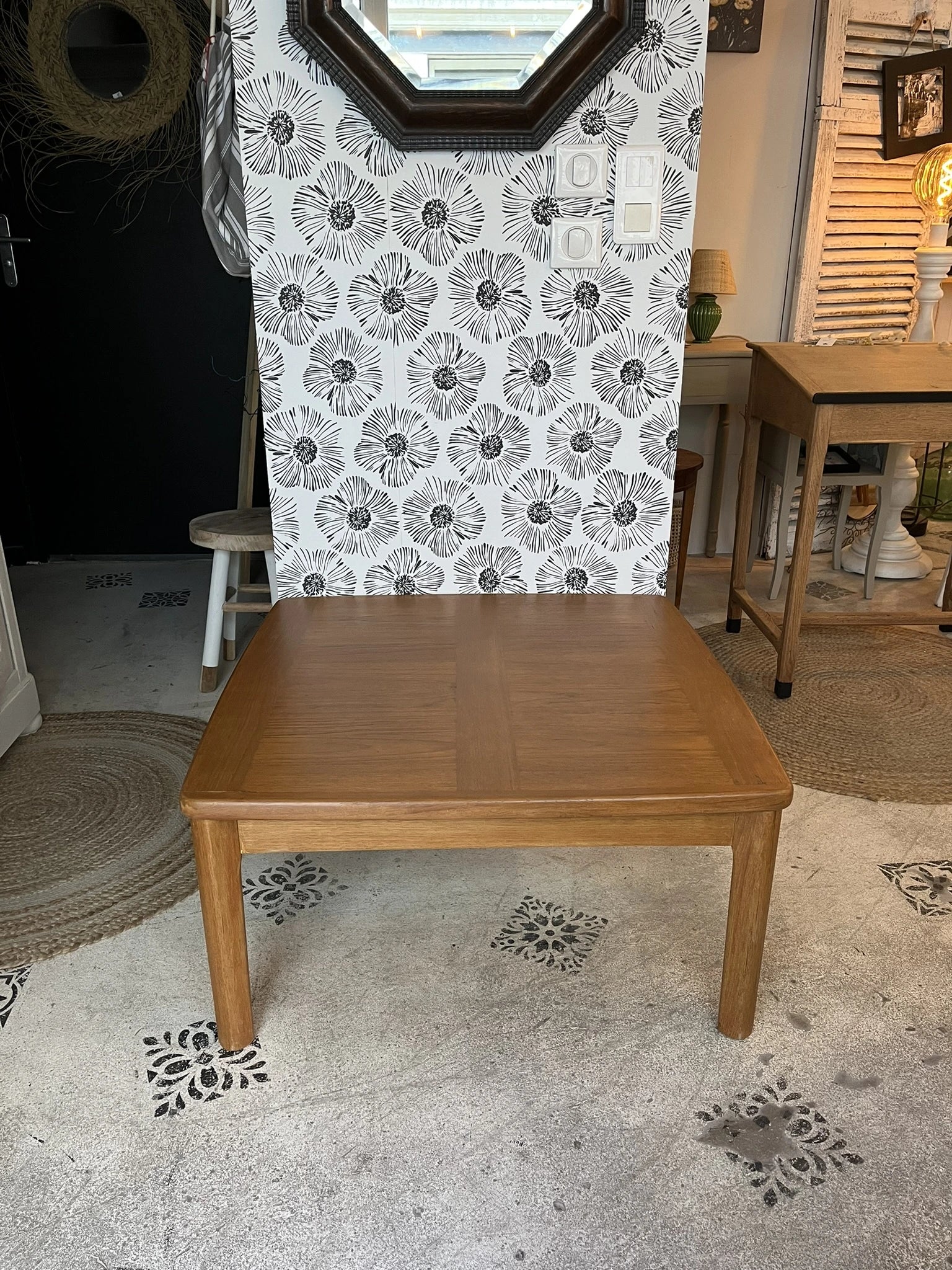 Table basse Freja bois designer made in Denmark by ABJ