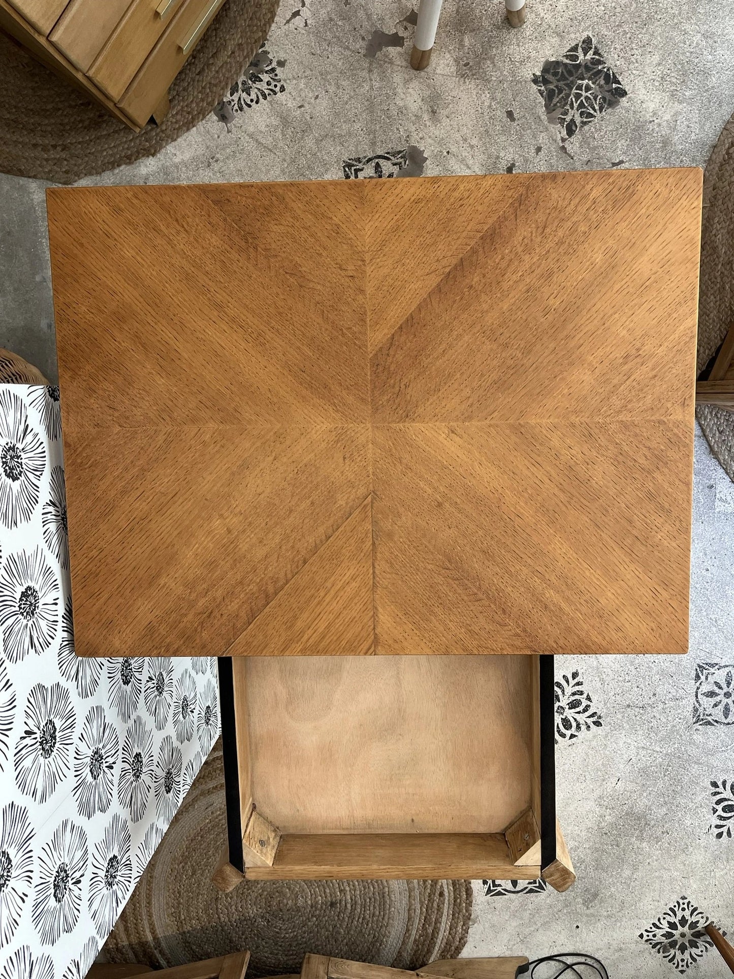 Table Garance bois années 50-70 style scandinave