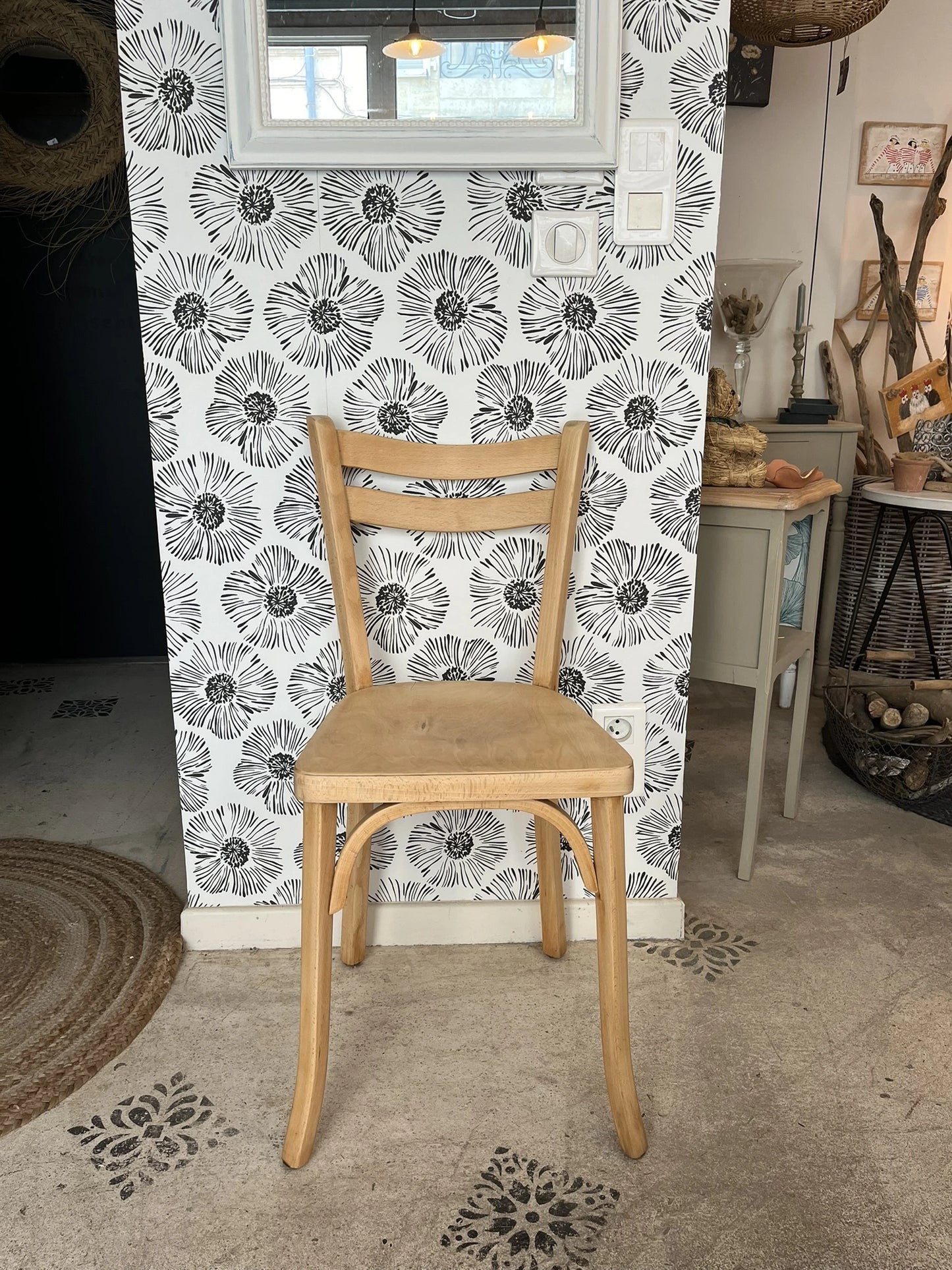 Chaise Baumann Nao bois style scandinave