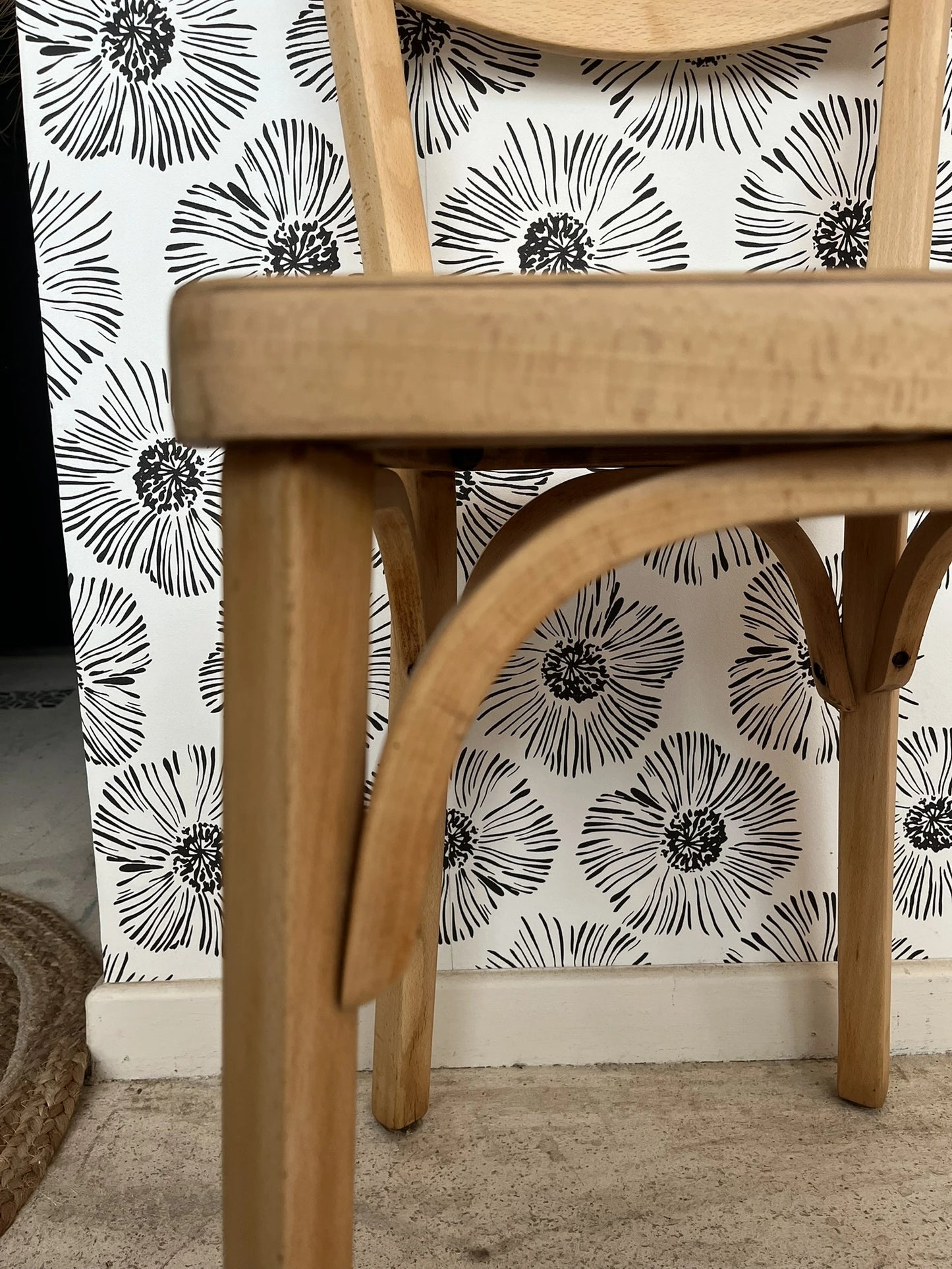 Chaise Baumann Nao bois style scandinave